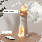 Meanyou Deniz Feneri Ay Projektörü Gece Lambası - MeanYou